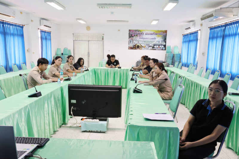 การประชุมวางแผนการสำรวจนกนางแอ่น เมืองน่านอย่างมีส่วนร่วม ผ่านระบบ zoom