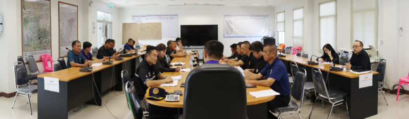 ประชุมคณะกรรมการให้ความช่วยเหลือ ผู้ประสบภัยพิบัติระดับอำเภอปัว ครั้งที่ ๑๑ / ๒๕๖๙